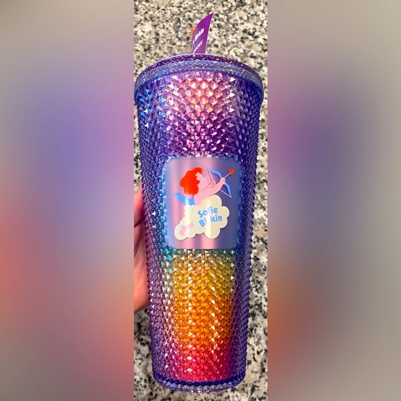 Starbucks Rainbow Sparkle Studded X Sofie Birkin Venti Tumbler PRIDE - Picture 13 of 15
